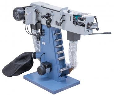 Pipe and profile end sanding machine with suction KBR 100 x 2000 DC-2