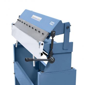 Manual folding machine with segmented upper beam Bernardo SB 915 S