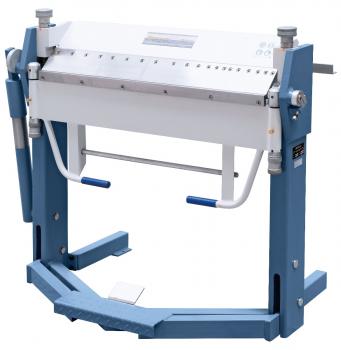 Schwenkbiegemaschine mit segmentierter Oberwange Bernardo TB 1020