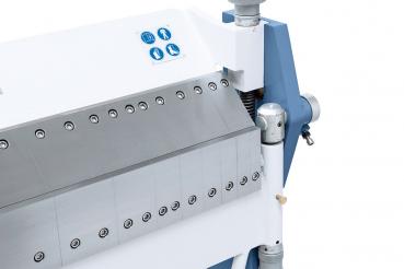 Schwenkbiegemaschine mit segm. Ober- und Unterwange Bernardo TBS 1020