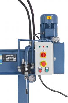 Hydraulische Werkstattpresse mit verschiebbarem Zylinder Bernardo BHP 80