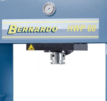 Hydraulische Werkstattpresse mit verschiebbarem Zylinder Bernardo HWP 60