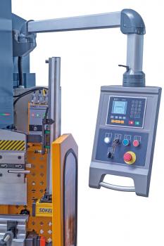 Hydraulische Abkantpressen Bernardo AKPL 3200 x 200 mit manueller Bombiereinrichtung