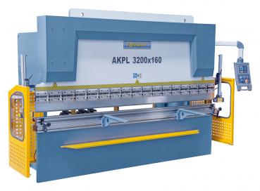 Hydraulische Abkantpressen Bernardo AKPL 3200 x 160 mit manueller Bombiereinrichtung