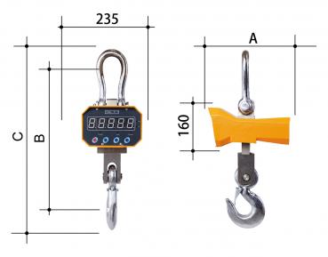 Kranwaagen Bernardo CW 3000