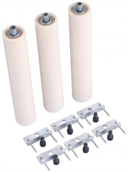 PVC-coated rollers Bernardo PVC - roller set for RB 4 / 7 / 10 / 13  (3 pcs.)