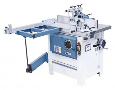 Schwenkspindel-Fräsmaschine mit Formattisch Bernardo T 800 F - 230 V