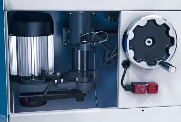 Schwenkspindel-Fräsmaschine mit Formattisch Bernardo T 800 F - 400 V