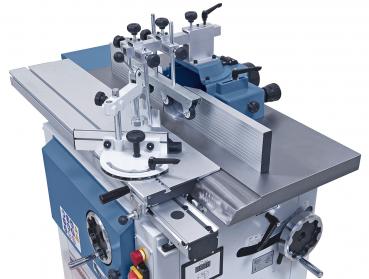 Schwenkspindel-Fräsmaschine mit Formattisch Bernardo T 800 F - 230 V