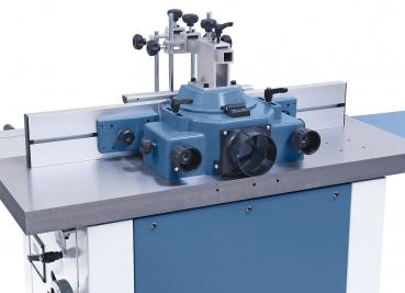 Schwenkspindel-Fräsmaschine mit Formattisch Bernardo T 800 F - 400 V