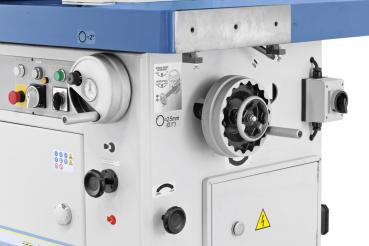 Schwenkspindel-Fräsmaschine mit Zapfenschlitztisch Bernardo TS 1300 TCE