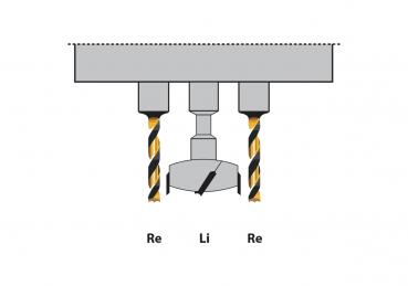 Beschlagbohrmaschine Bernardo BBM 35 M - Blum