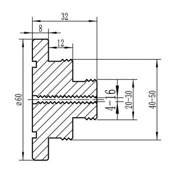 Clamping chucks Bernardo Clamping chuck set Premium M 70