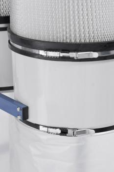 Absauganlage mit Feinstaubfilterpatronen Bernardo DC 750 CF