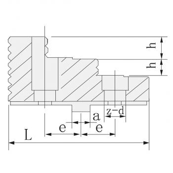 Backen für 4-Backenfutter DK12 Bernardo Umkehr-Aufsatzbacken DTJ-DK12-125