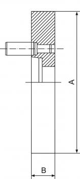 Kurzkegelflansche Bernardo Kurzkegelflansch FL-200/D6