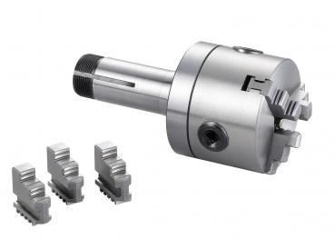 Clamping devices for tools Bernardo Dreibackendrehfutter mit 5C Spannzangenaufnahme