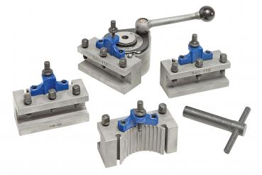 Clamping devices for tools Bernardo 40 pos. tool post & holder set System Multifix size A