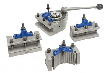 Clamping devices for tools Bernardo 40 pos. tool post & holder set System Multifix size B