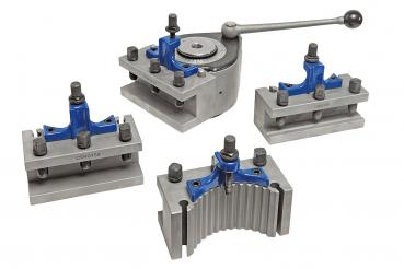 Clamping devices for tools Bernardo 40 pos. tool post & holder set System Multifix size C