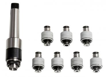 Accessories for drilling machine Bernardo Quick change drilling and tapping chuck set MT 4 / M3 - M12