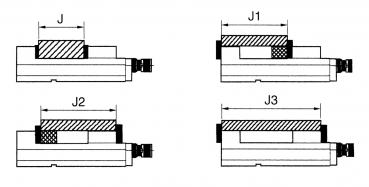 Schraubstöcke Bernardo NC-maschineschraubstock CHV 130 V