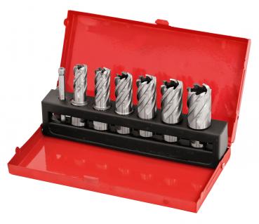 Zubehör für Bohrmaschine Bernardo HSS-Kernbohrer-Set 14 - 24 mm
