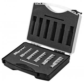 Zubehör für Bohrmaschine Bernardo HSS-Kernbohrer-Set 14 - 24 mm