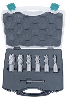 Zubehör Magnet-Kernbohrmaschine Bernardo HSS-Standard Kernbohrer-Set CDS, 14 - 24 mm, Bohrtiefe 25 mm