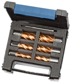 Zubehör Magnet-Kernbohrmaschine Bernardo HSS-Vario PLUS Kernbohrer-Set KBK, 13 - 22 mm, Bohrtiefe 30 mm