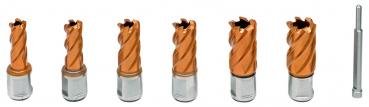 Zubehör Magnet-Kernbohrmaschine Bernardo HSS-Vario PLUS Kernbohrer-Set KBK, 13 - 22 mm, Bohrtiefe 30 mm