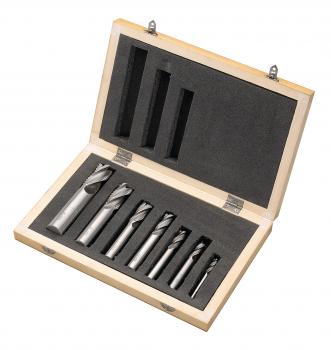 Milling tools Bernardo 7 pcs. HSS roughing end mill set