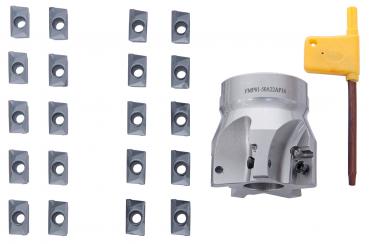 Fräswerkzeuge Bernardo Plan- und Eckfräser-Set diam. 40 mm / B 16