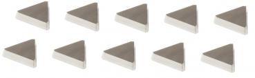Fräswerkzeuge Bernardo Satz Wendeschneidplatten für Eckfräser 63 / 80 mm