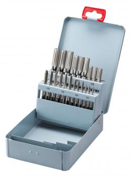 Zubehör für Bohrmaschine Bernardo Handgewindebohrer-Set HSS 21-tlg.