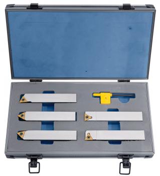 Drehmeisselsätze Bernardo Drehmeißelsatz mit HM-Wendeplatten, 20 mm, 5-tlg.
