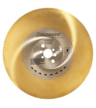 Sawblades TiN-coated Bernardo Sawblade HSS TiN-coated 250 x 2,0 x 32 mm, Z 128
