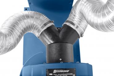Absauganlage für Metallspäne Bernardo Modell D mit MSA 500 Absaugung