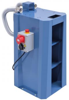 Dust collector for metal chips Bernardo Stand UGA 1 with aspiration