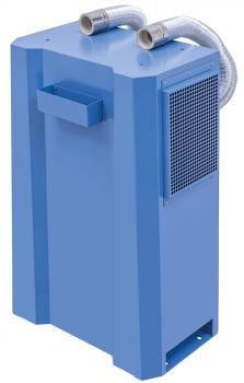 Dust collector for metal chips Bernardo Stand UGA 2 with aspiration