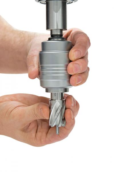 Zubehör Magnet-Kernbohrmaschine Bernardo Schnellwechsel-Werkzeughalter mit automatischer Innenkühlung MK 3