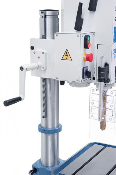 Gearhead bench and column drilling machine Bernardo GHD 25 SN with digital drill depth indication