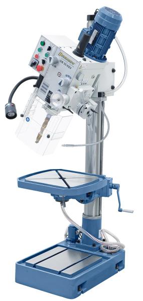 Gearhead bench and column drilling machine Bernardo GB 35 HSV with coolant device