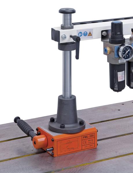 Pneumatische Gewindeschneidmaschine Bernardo TM 12 P / R 1000
