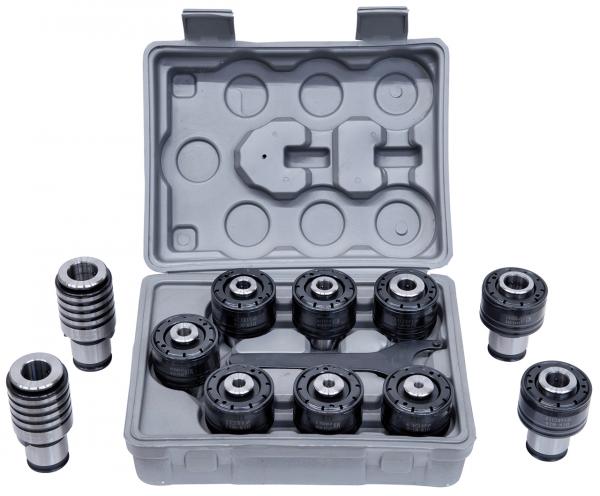 Zubehör für Gewindeschneidmaschine Bernardo Schnellwechselfutter-Set M5/6 - M30 f. TM 30 BLO