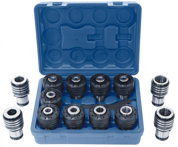 Zubehör für Gewindeschneidmaschine Bernardo Schnellwechselfutter-Set M5 - M36 f. TM 36 BLO