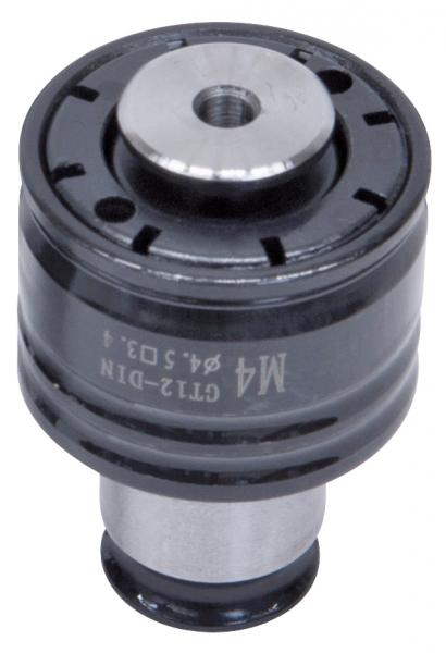 Zubehör für Gewindeschneidmaschine Bernardo Schnellwechselfutter 19 mm GT 12, DIN 371, M4 (4,5 x 3,4)