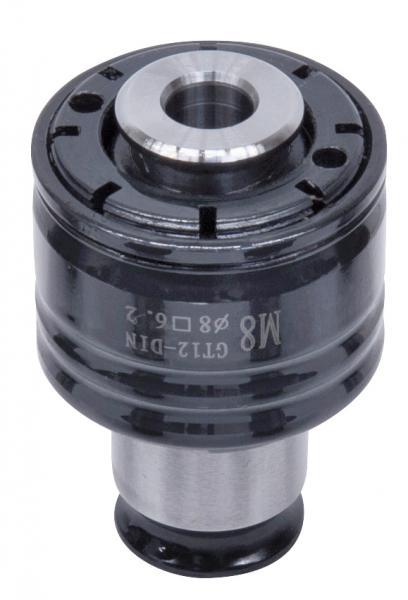 Zubehör für Gewindeschneidmaschine Bernardo Schnellwechselfutter 19 mm GT 12, DIN 371, M8 (8 x 6,2)