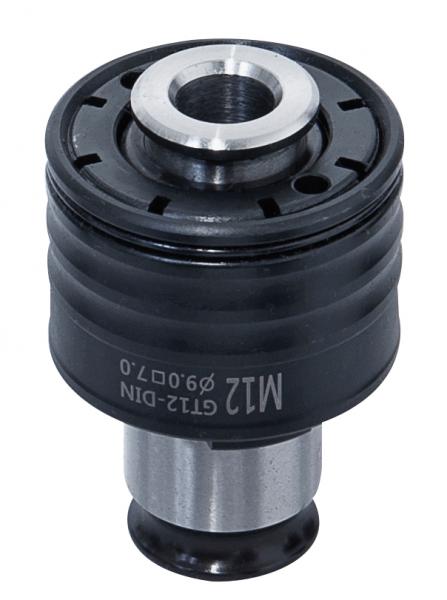 Zubehör für Gewindeschneidmaschine Bernardo Schnellwechselfutter 19 mm GT 12, DIN 371, M12 (9 x 7)