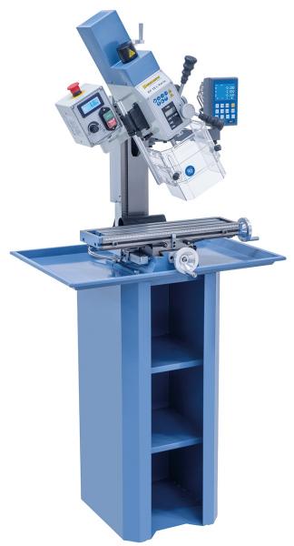 Bohr- und Fräsmaschine Bernardo KF 16 L Vario inkl. 3-Achs Digitalanzeige DT 40
